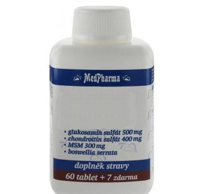 MedPharma Glukosamin chondroitin MSM tbl.67, MedPharma, Glukosamin, chondroitin, MSM, tbl.67