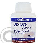 MedPharma Hořčík 300 mg   vit. D3 tbl. 107, MedPharma, Hořčík, 300, mg, , vit., D3, tbl., 107