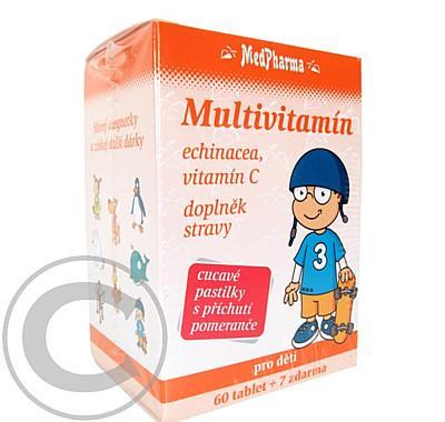 MedPharma Multivitamín pro děti chew.tbl.67