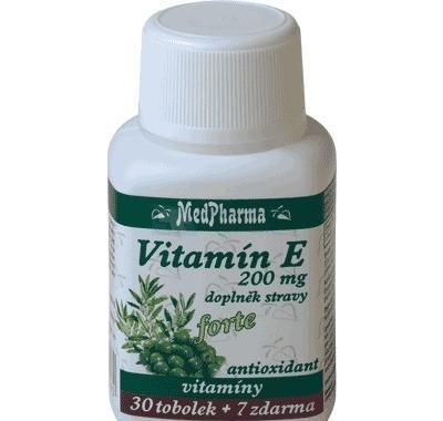 MedPharma Vitamín E 200mg forte 37 tobolek : Výprodej, MedPharma, Vitamín, E, 200mg, forte, 37, tobolek, :, Výprodej