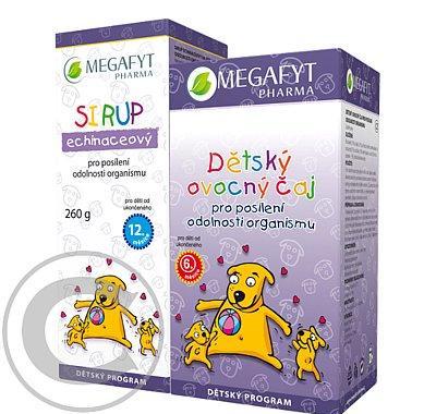 MEGA Dětský čaj n.s.20  echinacea sirup, MEGA, Dětský, čaj, n.s.20, echinacea, sirup