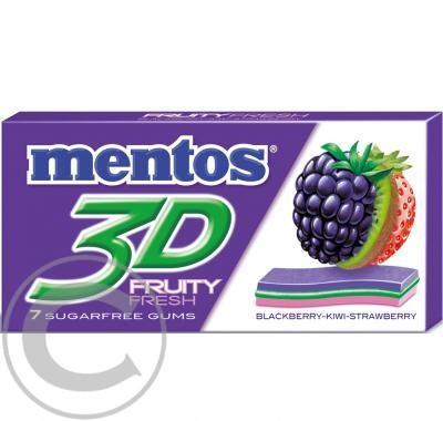 Mentos žvýkačka 3D ostružina 16g 7ks