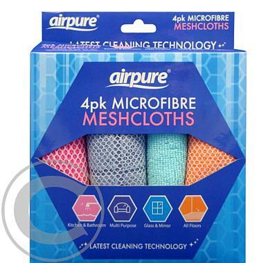 Microfibre utěrky z mikrovlákna se síťkou - 4ks