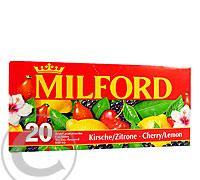 MILFORD Family ovoc.čaj Třešeň/citron 20x2.25g, MILFORD, Family, ovoc.čaj, Třešeň/citron, 20x2.25g