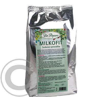 Milkofit sušená syrovátka Dr.Popov 400g, Milkofit, sušená, syrovátka, Dr.Popov, 400g