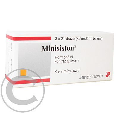 MINISISTON  21 Obalené tablety, MINISISTON, 21, Obalené, tablety