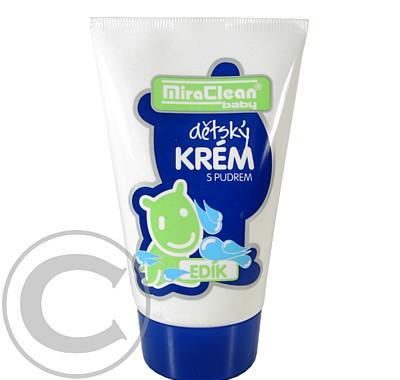 MIRACLEAN Baby krém ošetřující s pudrem 130ml, MIRACLEAN, Baby, krém, ošetřující, pudrem, 130ml