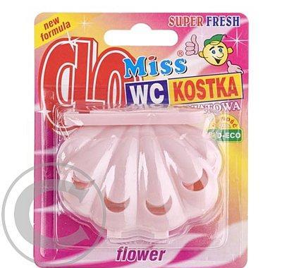 Miss Clo WC blok 40g růže, Miss, Clo, WC, blok, 40g, růže