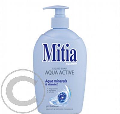 MITIA tekuté mýdlo 500ml aqua active pumpa, MITIA, tekuté, mýdlo, 500ml, aqua, active, pumpa