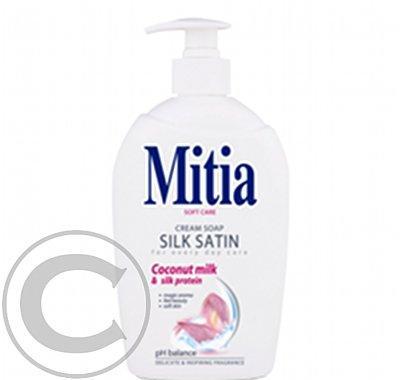 MITIA tekuté mýdlo 500ml silk satin pumpa, MITIA, tekuté, mýdlo, 500ml, silk, satin, pumpa