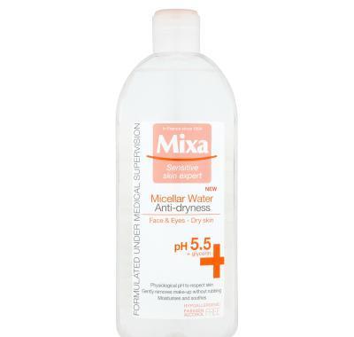MIXA Odličovací micelarní Anti-dry 400 ml, MIXA, Odličovací, micelarní, Anti-dry, 400, ml