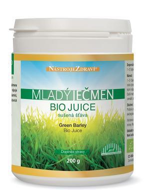 Mladý ječmen Bio sušená šťáva, juice 200g, Mladý, ječmen, Bio, sušená, šťáva, juice, 200g