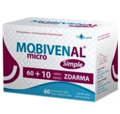MOBIVENAL micro 60 tablet  10 zdarma