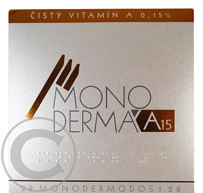 Monodermá A15 Čistý vitamín A 15% 28 ampulí, Monodermá, A15, Čistý, vitamín, A, 15%, 28, ampulí