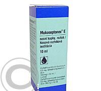 MUKOSEPTONEX E  1X10ML Nosní kapky, roztok, MUKOSEPTONEX, E, 1X10ML, Nosní, kapky, roztok