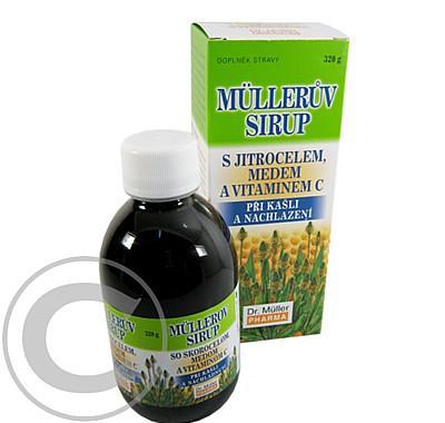 Müllerův sirup s jitrocelem medem a vit.C 320g