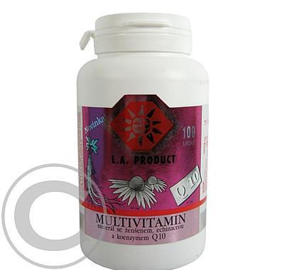 Multivitamin minerály   ženšen   echinacea   koenzym Q10 100 tablet, Multivitamin, minerály, , ženšen, , echinacea, , koenzym, Q10, 100, tablet