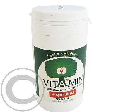 Multivitamin   multiminerál   spirulina tbl. 90 Donavit, Multivitamin, , multiminerál, , spirulina, tbl., 90, Donavit