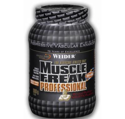 Muscle Freak Professional, NO systém, 908 g, Weider - Pomeranč