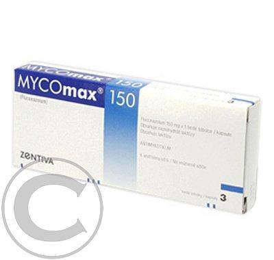 MYCOMAX 150  3X150MG Tobolky, MYCOMAX, 150, 3X150MG, Tobolky