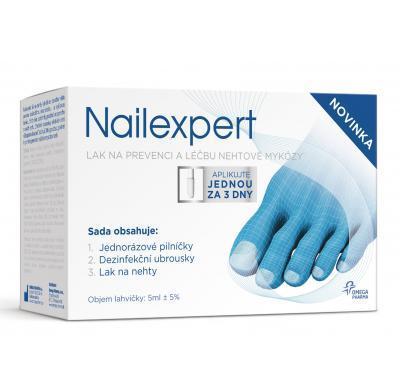 Nailexpert lak na prevenci a léčbu mykózy 5 ml, Nailexpert, lak, prevenci, léčbu, mykózy, 5, ml
