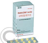 NAKOM MITE  100X125MG Tablety, NAKOM, MITE, 100X125MG, Tablety