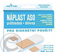 Náplast ASO Průhledná mix 30ks