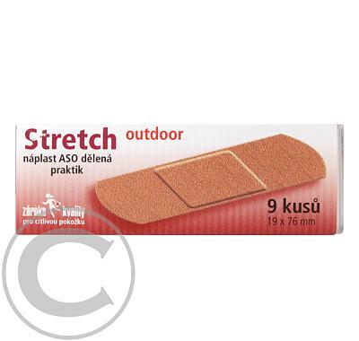 Náplast ASO Stretch 19x76mm Outdoor PLS 9ks