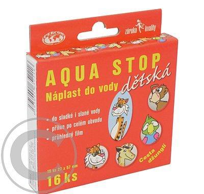 Náplast ASP AQUA STOP DĚTSKÁ 27x57mm KRB 16ks