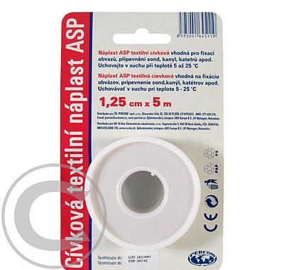 Náplast ASP cívková 1.25 cm x 5 m 1 ks