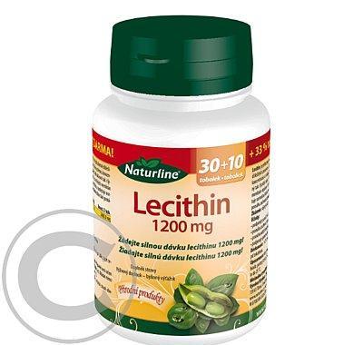 Naturline Lecithin 1200mg 30tob.   10tob. zdarma, Naturline, Lecithin, 1200mg, 30tob., , 10tob., zdarma