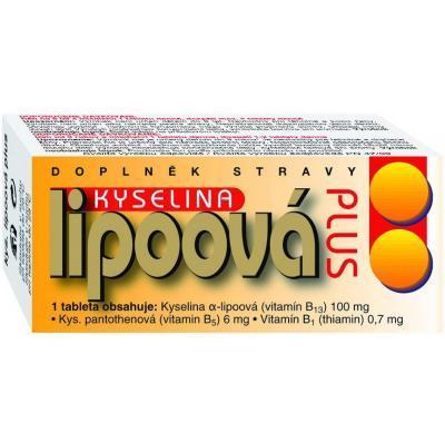 NATURVITA Kyselina lipoová Plus 60 tablet, NATURVITA, Kyselina, lipoová, Plus, 60, tablet