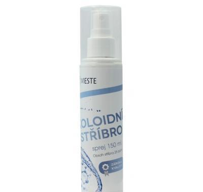 Vieste Koloidní stříbro sprej 150 ml - 25 ppm, Vieste, Koloidní, stříbro, sprej, 150, ml, 25, ppm