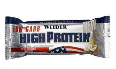 WEIDER Low Carb High proteinová tyčinka Peanut-Caramel 100 g