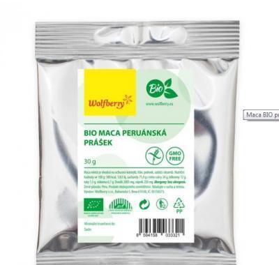 WOLFBERRY Maca prášek BIO 30 g, WOLFBERRY, Maca, prášek, BIO, 30, g