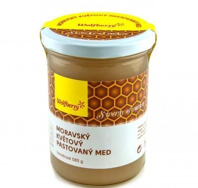 WOLFBERRY Med květový moravský pastovaný 585 g, WOLFBERRY, Med, květový, moravský, pastovaný, 585, g