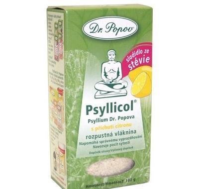 DR. POPOV Psyllicol s příchutí citronu 100 g, DR., POPOV, Psyllicol, příchutí, citronu, 100, g