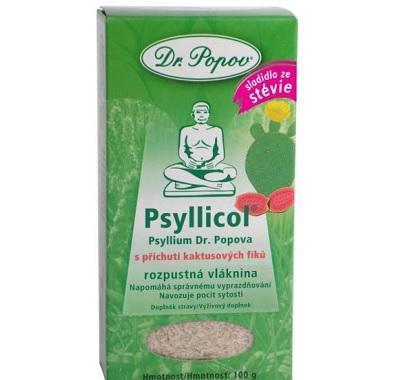 DR. POPOV Psyllicol s příchutí kaktusových fíků 100 g, DR., POPOV, Psyllicol, příchutí, kaktusových, fíků, 100, g