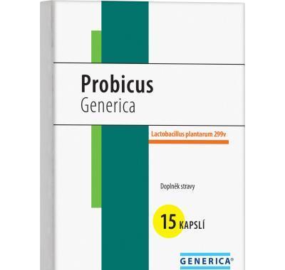 GENERICA Probicus 15 kapslí, GENERICA, Probicus, 15, kapslí