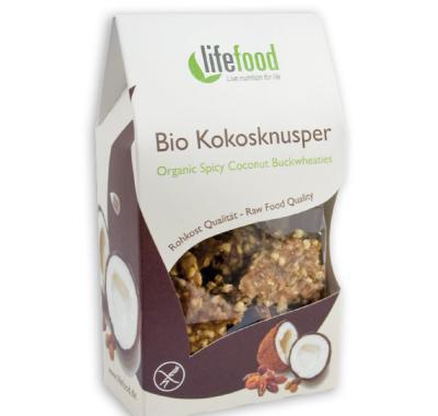 LIFEFOOD Pohánky BIO kokosové (sušenky) 100 g, LIFEFOOD, Pohánky, BIO, kokosové, sušenky, 100, g