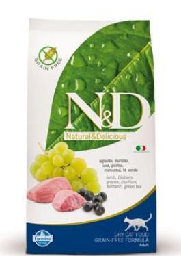 N&D CAT Adult Lamb & Blueberry 1,5kg, N&D, CAT, Adult, Lamb, &, Blueberry, 1,5kg