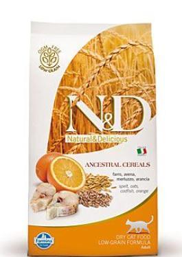 N&D Low Grain CAT Adult Codfish & Orange 1,5kg, N&D, Low, Grain, CAT, Adult, Codfish, &, Orange, 1,5kg