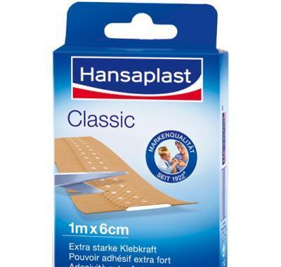 Náplast Hansaplast textilní 1 mx6 cm, Náplast, Hansaplast, textilní, 1, mx6, cm