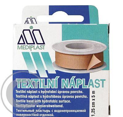 Náplast Mediplast 1.25 cmx5 m tkaná cívková, Náplast, Mediplast, 1.25, cmx5, m, tkaná, cívková