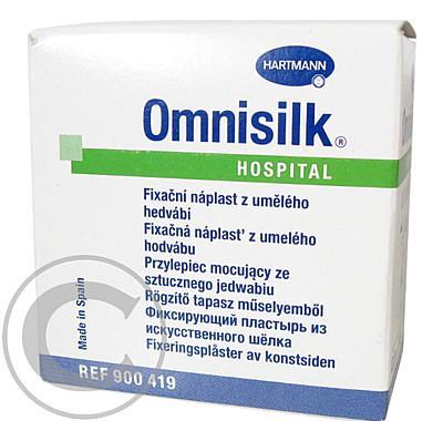 Náplast Omnisilk bílé hedvábí 2.5cmx9.2m/1ks