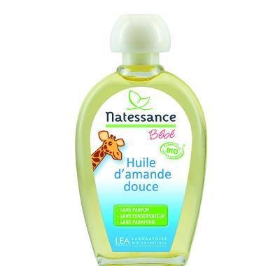 NATTESANCE BÉBÉ Bio olej ze sladkých mandlí 50 ml, NATTESANCE, BÉBÉ, Bio, olej, ze, sladkých, mandlí, 50, ml