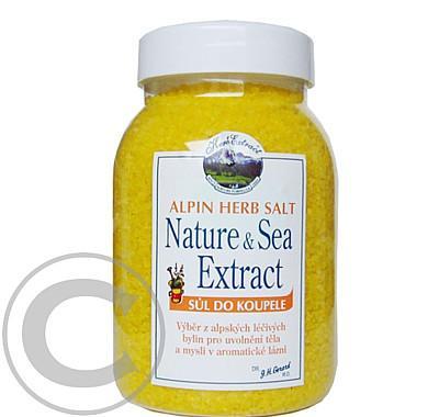 Nature a Sea Extract sůl do koupele Alpin herbal