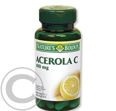 Nature's Bounty Acerola C tbl.100x100mg, Nature's, Bounty, Acerola, C, tbl.100x100mg