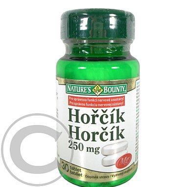 Nature's Bounty Hořčík 250 mg tbl. 30, Nature's, Bounty, Hořčík, 250, mg, tbl., 30