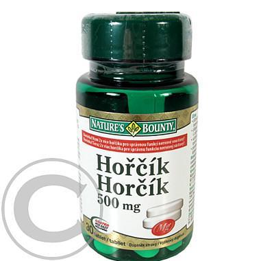 Nature's Bounty Hořčík 500 mg tbl. 30, Nature's, Bounty, Hořčík, 500, mg, tbl., 30